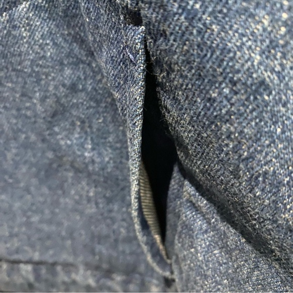Carleen Quarter Button DenimPlaid Pullover ShirtShacket - Picture 4 of 6